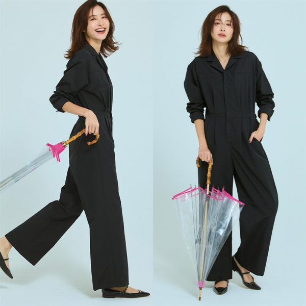 雨の日を楽しむ大人のための服と傘