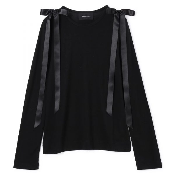 SIMONE ROCHABOW RIBBON TAIL LONG SLEEVE T－SHIRT￥56,100