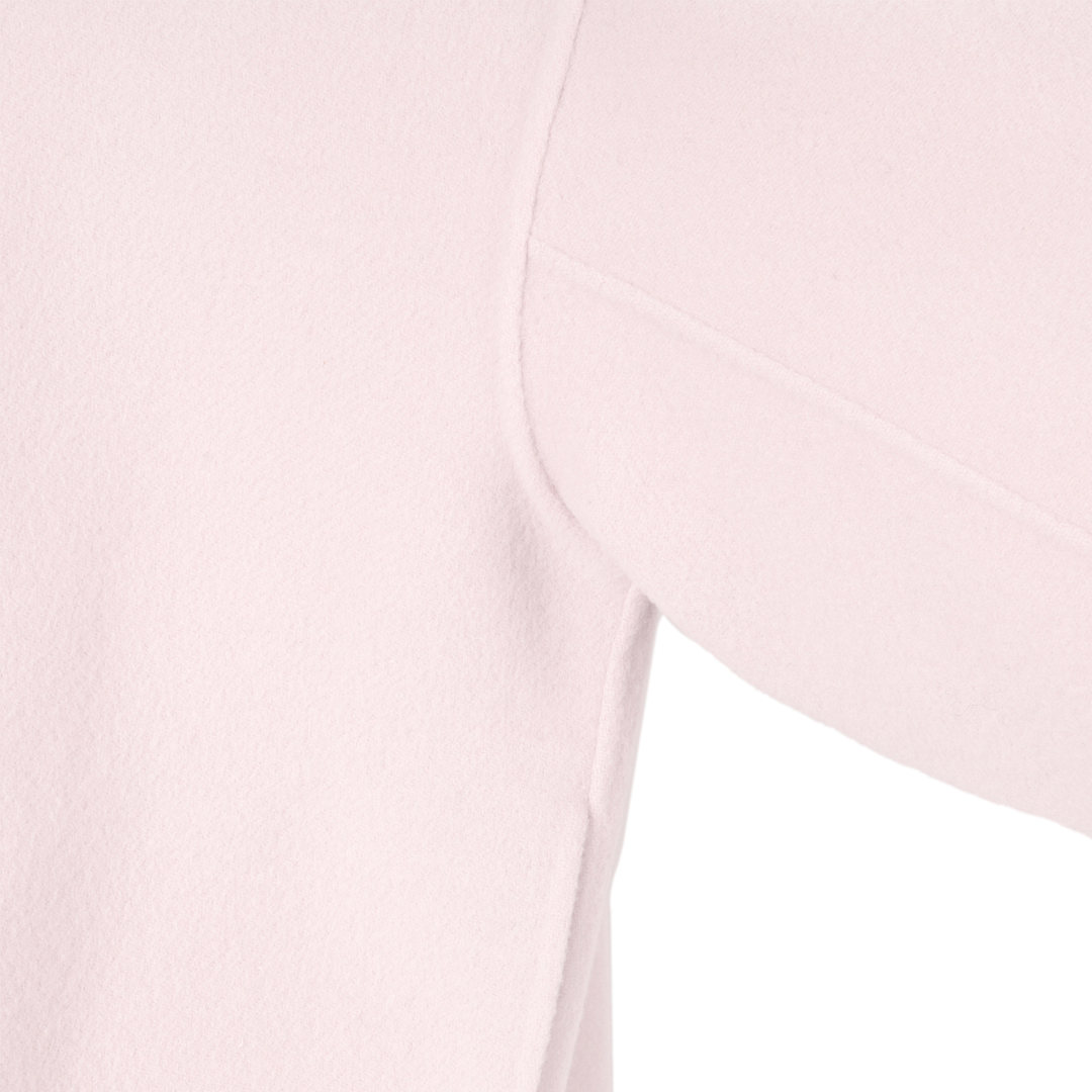 エムセブンデイズのふわ軽リバーショートコート Fabric　feel