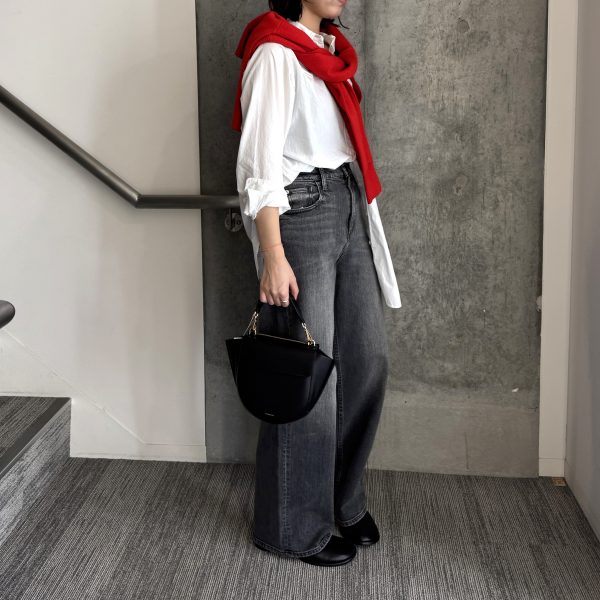 人気ブロガーbemiさん×Healthy DENIM コラボ第2弾！別注デニムをスタッフが身長別で履き比べ【40代ファッション】