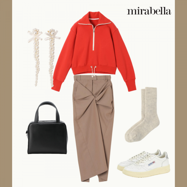 【mirabella STYLING SAMPLE】気温16～25度、寒暖差のある日に何を着る？　今日のコーデ見本帳