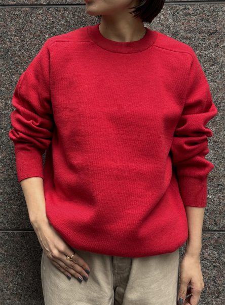 SLOANE
【HAPPY PLUS STORE×水晶玉子】12G天竺 ダブルフェイスクルーネック
￥37,400