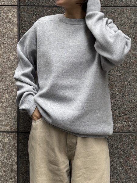 SLOANE
【HAPPY PLUS STORE×水晶玉子】12G天竺 ダブルフェイスクルーネック
￥37,400