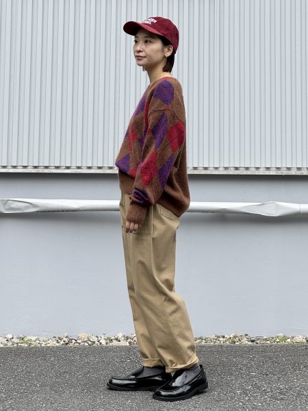 Shinzone
ARGYLE KNIT PULL OVER
￥36,300