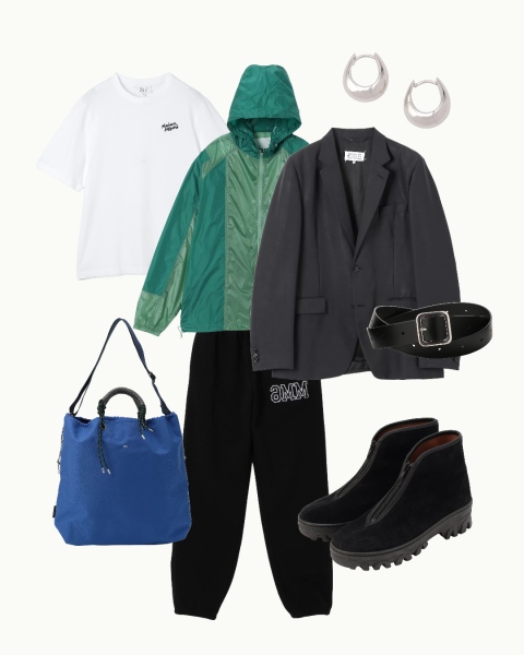 ジャケットのインに重ねる「ナイロンパーカ」のすすめ