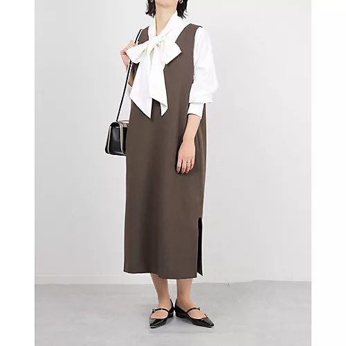 ＼アレンジ自在／ボウタイブラウスの結び方解説【40代ファッション・M7days】