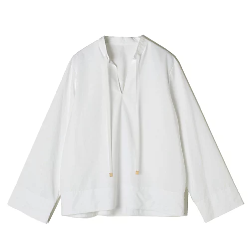 E by eclat
バンドカラーキーネックシャツ
￥17,600