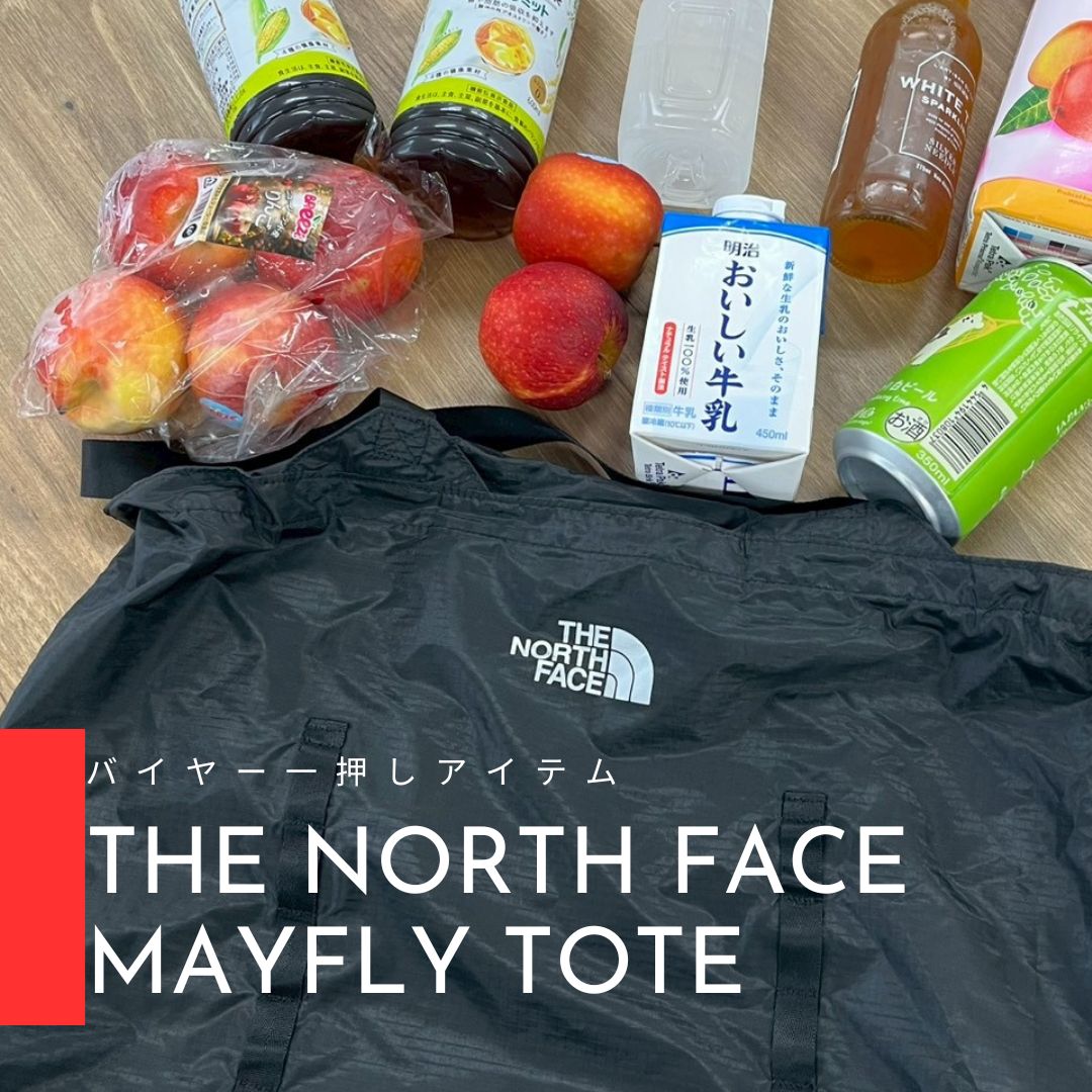 軽くて、たためて、頼れる！THE NORTH FACEの名品トート「Mayfly Tote