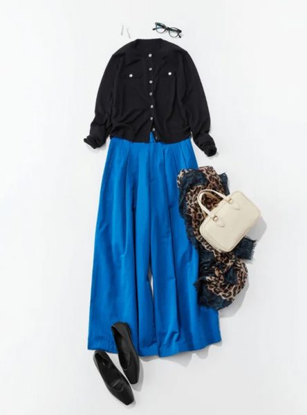 フェイクポケットつきカーディガン