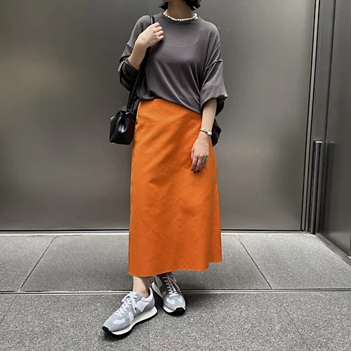 E by eclat
【斉藤くみさんコラボ】カシミヤ混極上ワイドカットソー
￥17,600