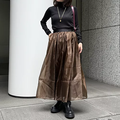 C.T.plage×eclat
シルクカシミヤタートルニット
￥22,000