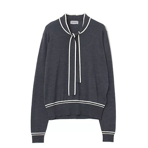JOHN SMEDLEY×eclat
LULA／ボウタイつきニット
￥57,200
