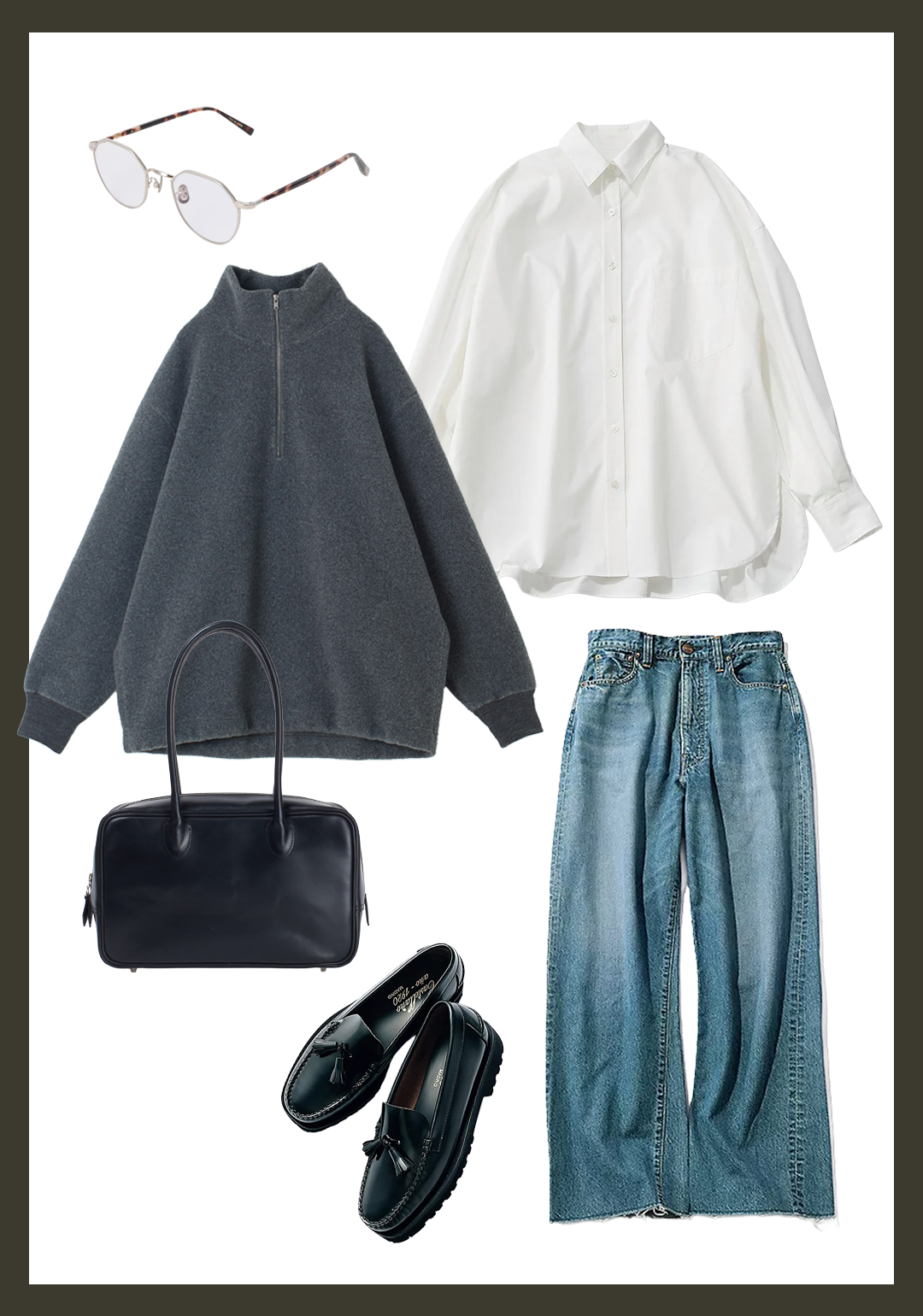 軽アウターにもインナーにも！大人カジュアルに映える“あったかボアトップス”【12closet×福田麻琴さんコラボ】