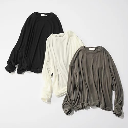 ＼最高の着心地／大人のロンTは素材で決まる！【50代ファッション・E by eclat】