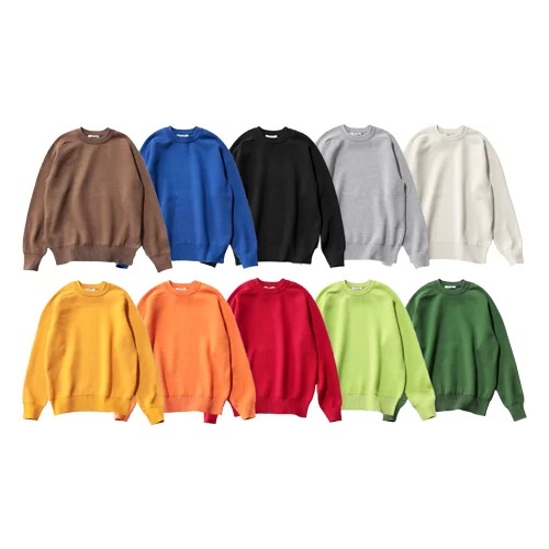 SLOANE
【HAPPY PLUS STORE×水晶玉子】12G天竺 ダブルフェイスクルーネック
￥37,400