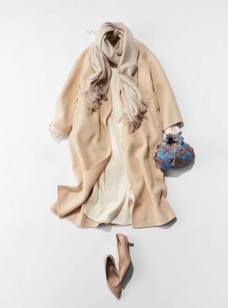 ふわ軽リバーロングコート