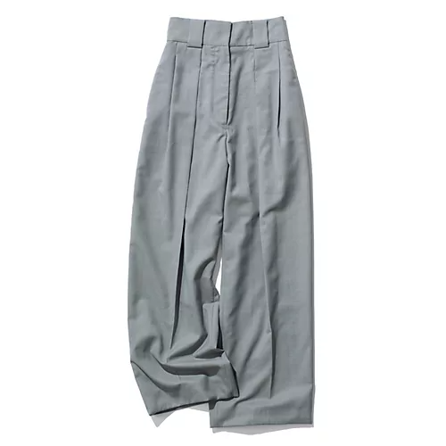 CINOH×eclat【宮崎桃代さん別注】タックパンツ￥39,600