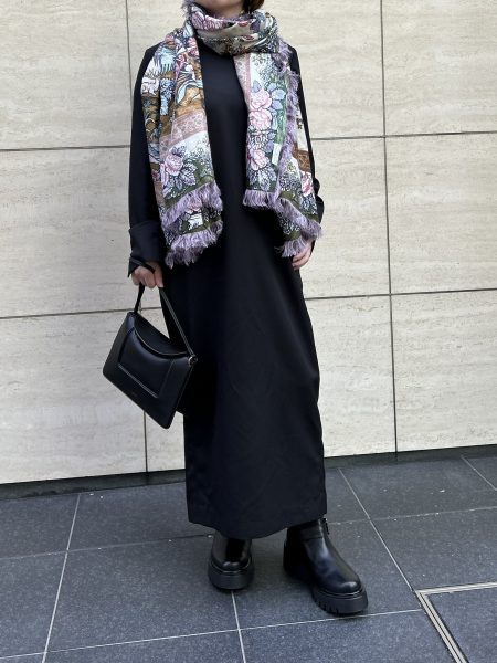 Pierre-Louis Masciaピエール・ルイ・マシア【徳原文子さんセレクト】シルクストール￥25,300（税込）カラー：ベージュ