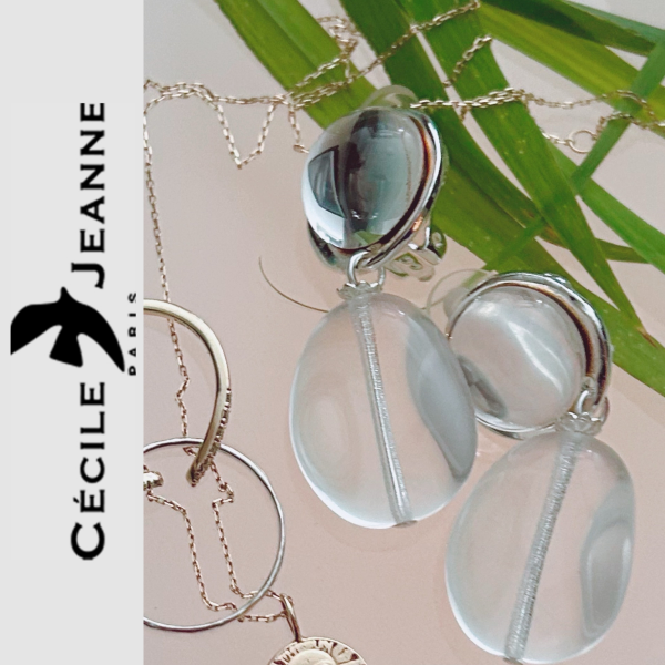 50代のお顔を明るく瑞々しく見せてくれる存在感あるイヤリング・フランス語で「光」を意味する「セシル・エ・ジャンヌ・ルミエール」 