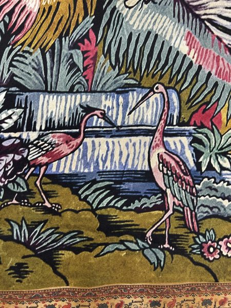 独創的な色柄が芸術作品のようなストール 「ピエール・ルイ・マシア・シルクストール」【50代ファッション】