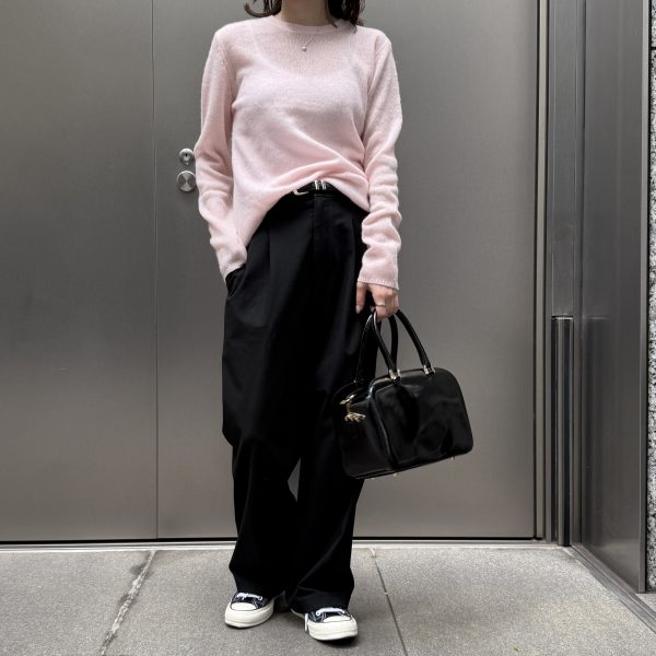 ADAWAS×eclat【別注】カシミヤシアーニット￥25,300