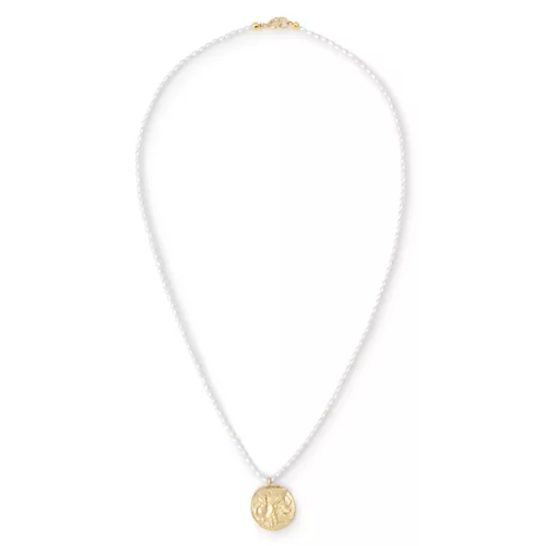 マリハ Ancient Memories パールネックレス Athena／Angel SV（K18P） 40cm