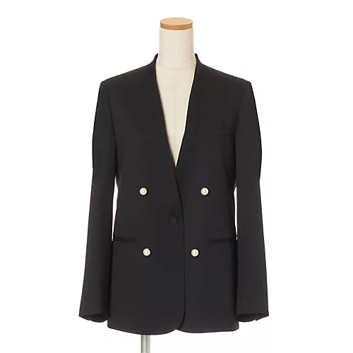 CINOH×eclat
パールボタンノーカラージャケット
￥63,800