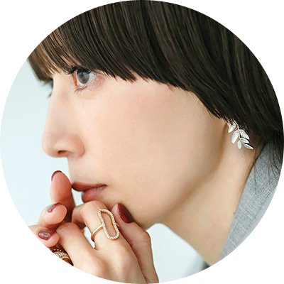 エディター三尋木奈保×CHIEKO+｜華リュクスなコラボアイテム誕生 éclat2025年12月号特集