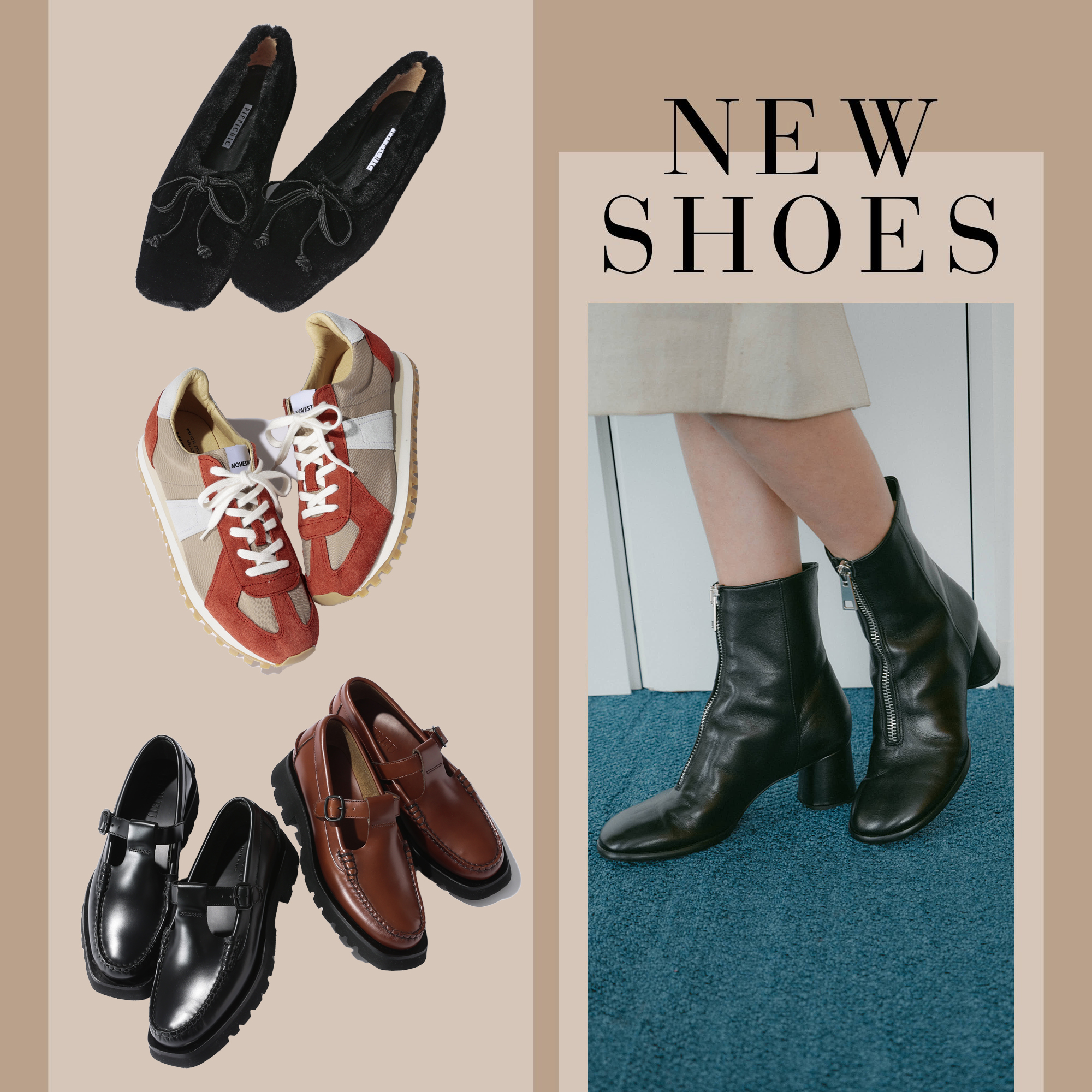 スニーカー・ブーツ・ローファーetc...足元からアップデート！今季の最愛シューズ、総まとめ