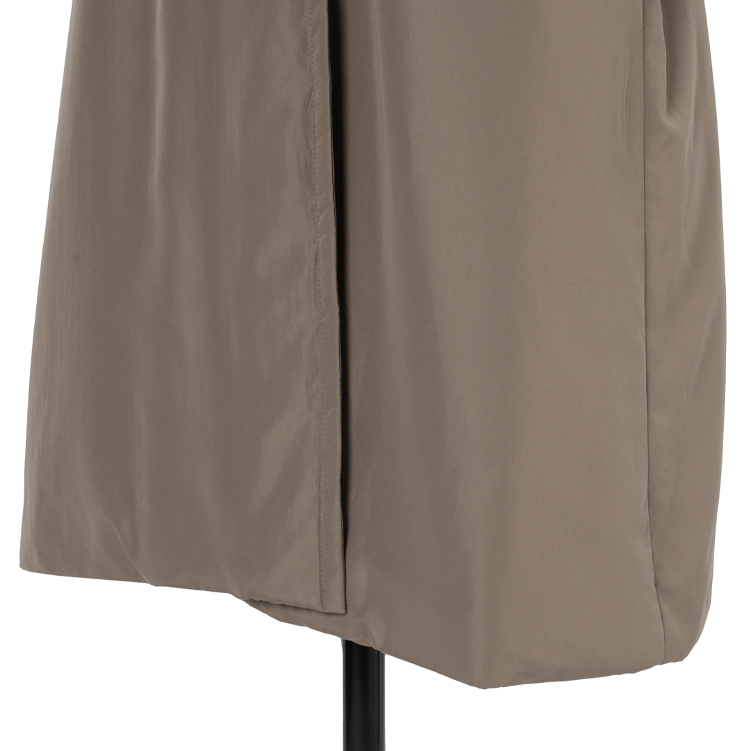 エムセブンデイズの中綿入りトレンチロングコートサブカット3