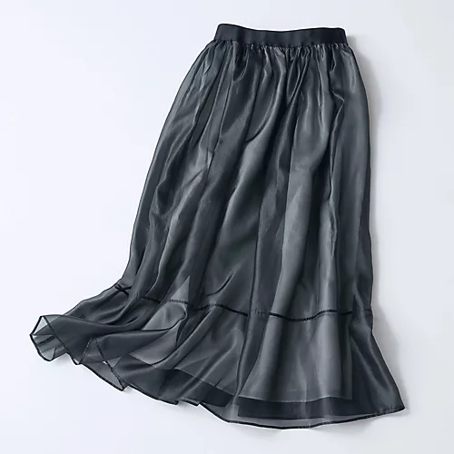 E by eclat
オーガンジー裏配色タックスカート
￥20,900