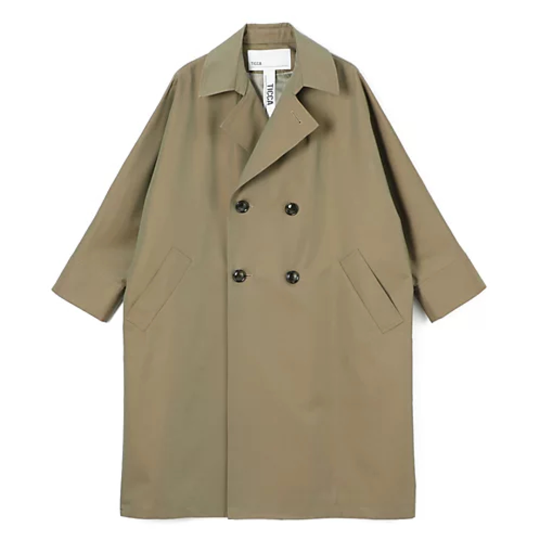 ティッカ 【HPS別注】トレンチテントコート