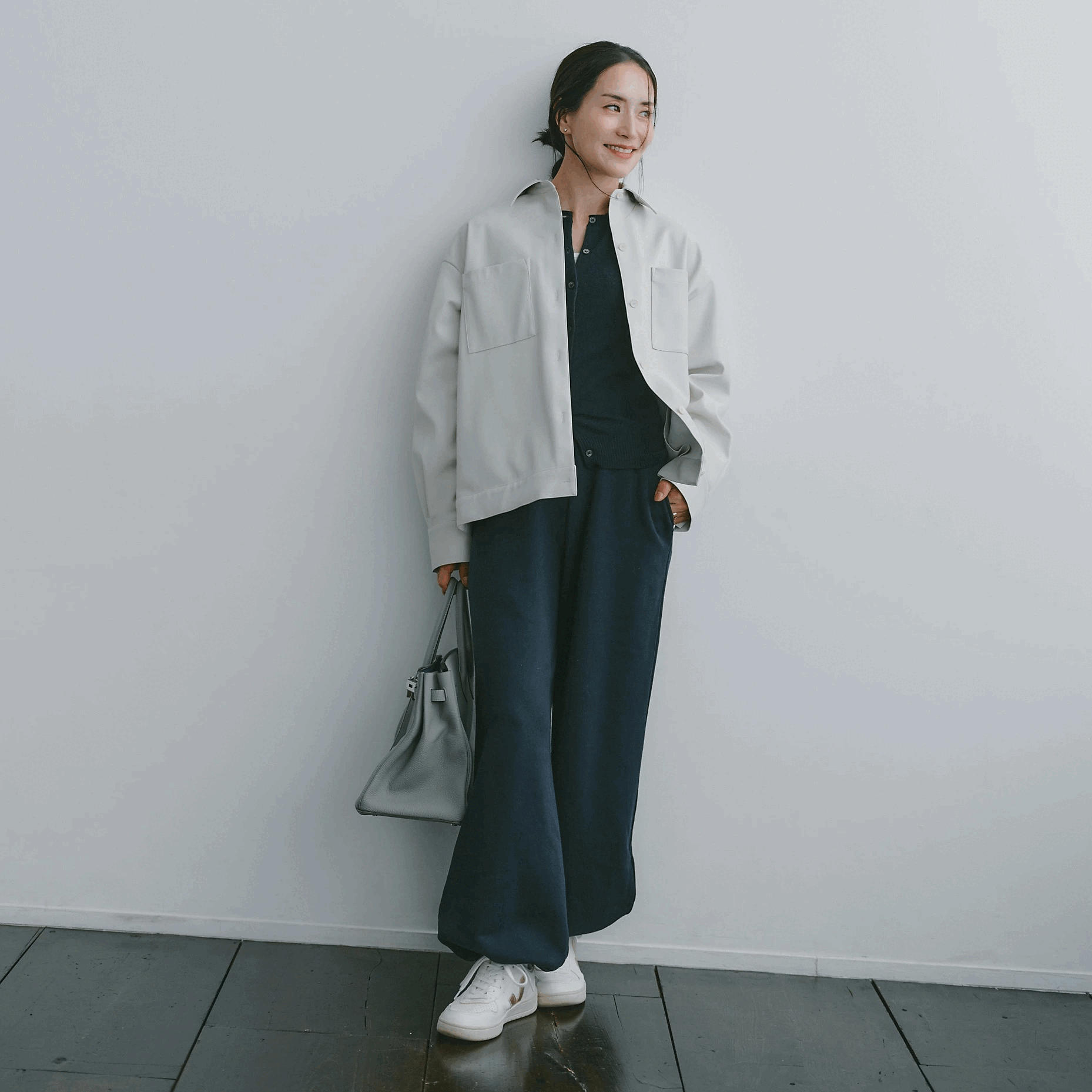 suadeo
【亀恭子さんコラボ】レザー風ジャケット
￥27,500