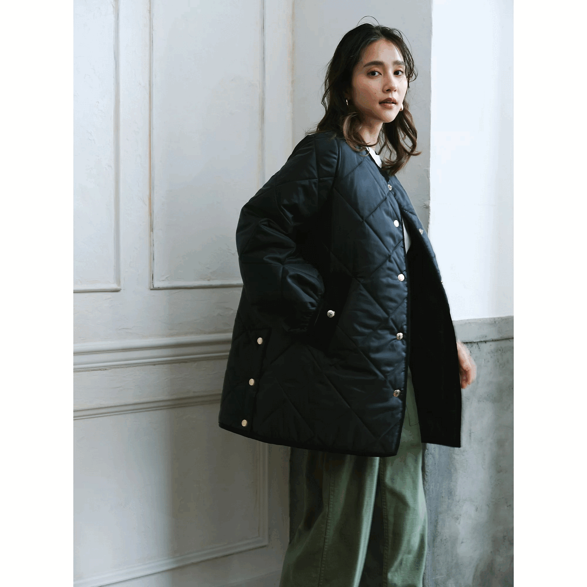 MACKINTOSH
【HPS別注】キルティングコート
￥89,100