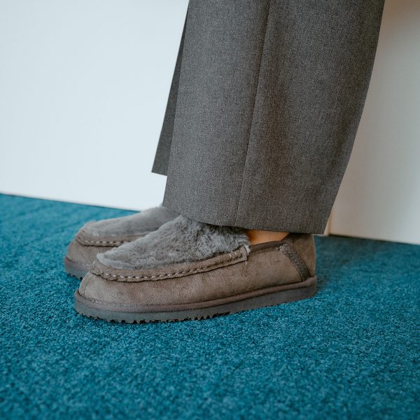 enchantedエコファーモックバブーシュ