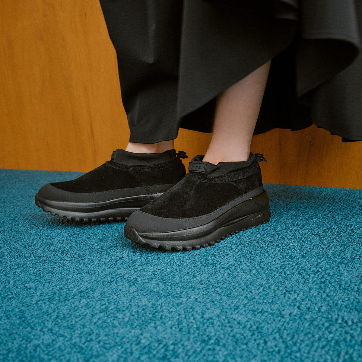 HUNTERTRAVEL FLOW SUEDE TRAINER