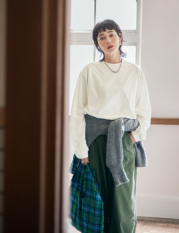 大人気コラボ企画！スタイリスト石上美津江さん「大人の可愛げワードローブ」