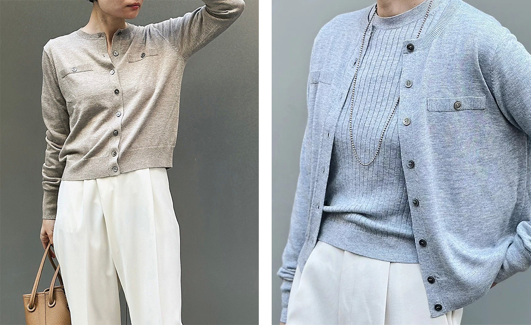 秋本番！“きれいめニット”の決定版、ハイゲージシリーズ【M7days・40代ファッション】