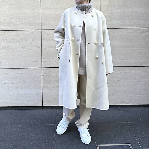 Leilian
マフラーつきウールコート
￥165,000