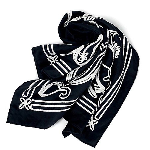 ASAUCE MELERテープエンブロイダリーバンダナスカーフ￥35,200