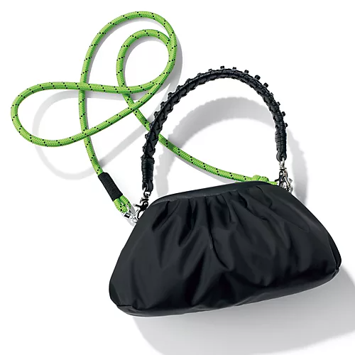 LENK×eclat【宮崎桃代さん別注】Dumpling Mini／ナイロンバッグ￥24,200