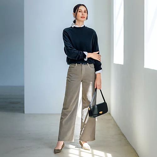 RED CARD TOKYO×eclat
【別注】35th Anniversary Wide／コーデュロイパンツ
￥26,400