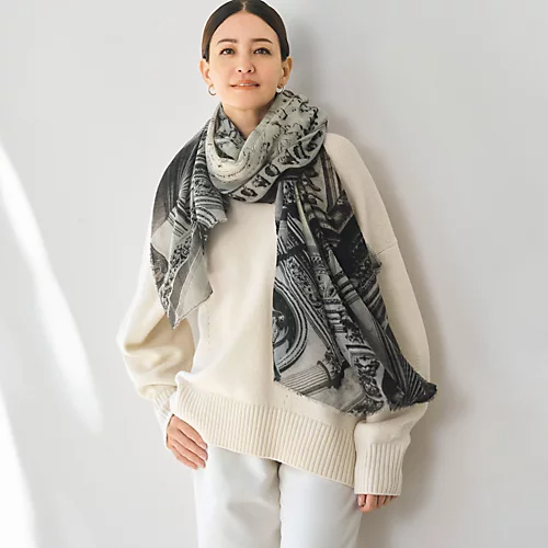 Faliero Sartiウールカシミヤストール￥83,600