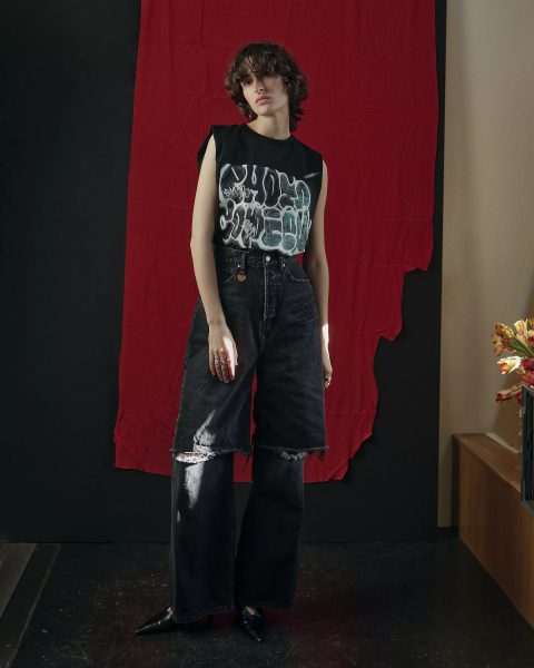 PHOTOCOPIEU

WIDE－LEG SLIT JEANS

￥59,400