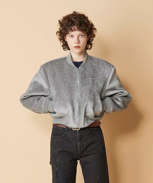 KANAKO SAKAIVELVET WOOL MA－1￥88,000