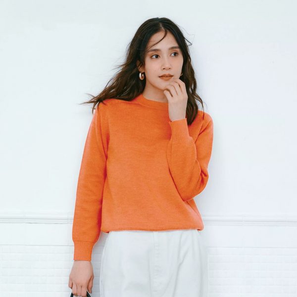 SLOANE
【HAPPY PLUS STORE×水晶玉子】12G天竺 ダブルフェイスクルーネック
￥37,400