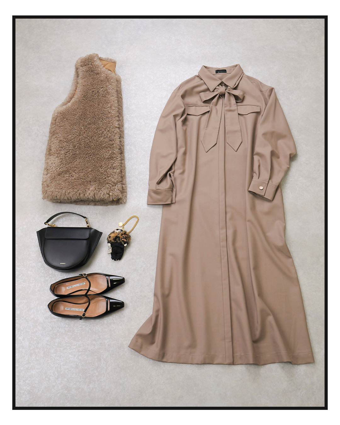 一枚で垢抜ける！秋の「シャツワンピース」着こなしアイデア4選【40代ファッション】