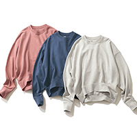 12closet 〈トゥエルブクローゼット〉【USAコットン】コクーンスウェット