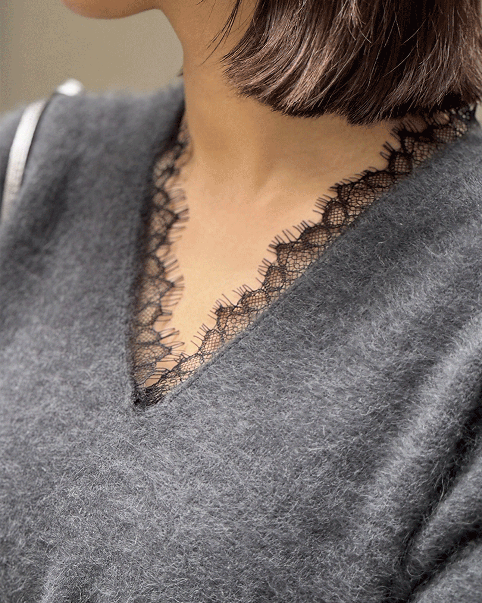 えりえり　ライトグレーXS L】【ブランド30周年記念アイテム】【カタログ掲載品】【透湿