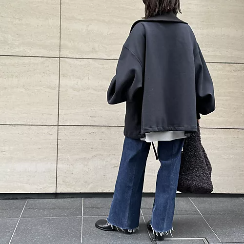 KATHARINE HAMNETT×eclat
ハイネックZIPジャケット
￥59,400